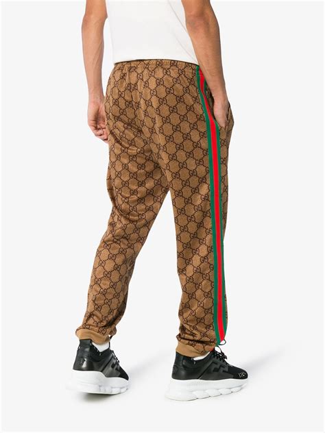 supreme gucci joggers|Gucci jogger pants.